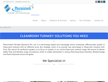 Tablet Screenshot of pharmintech.net